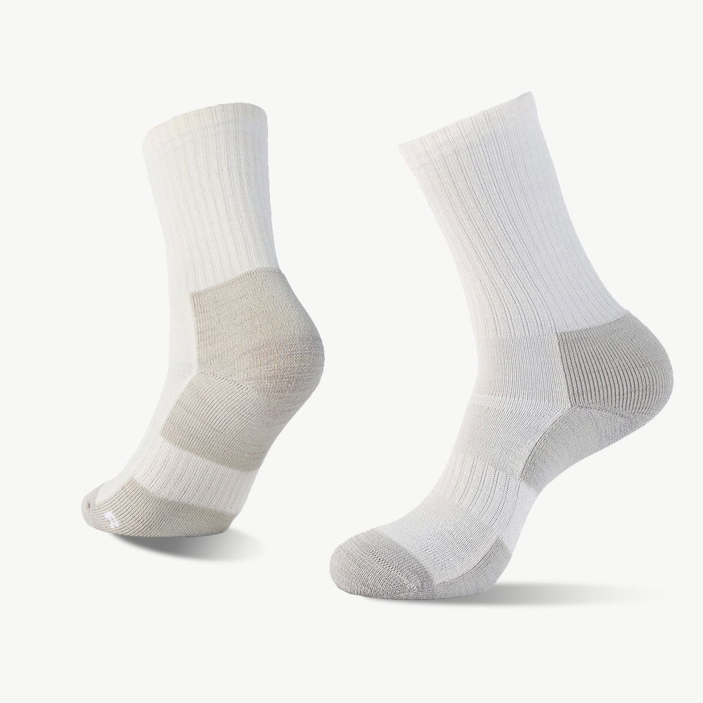 Classic Medium Weight Crew Hiking Socks - 100% merino wool hiking socks by Na Giean