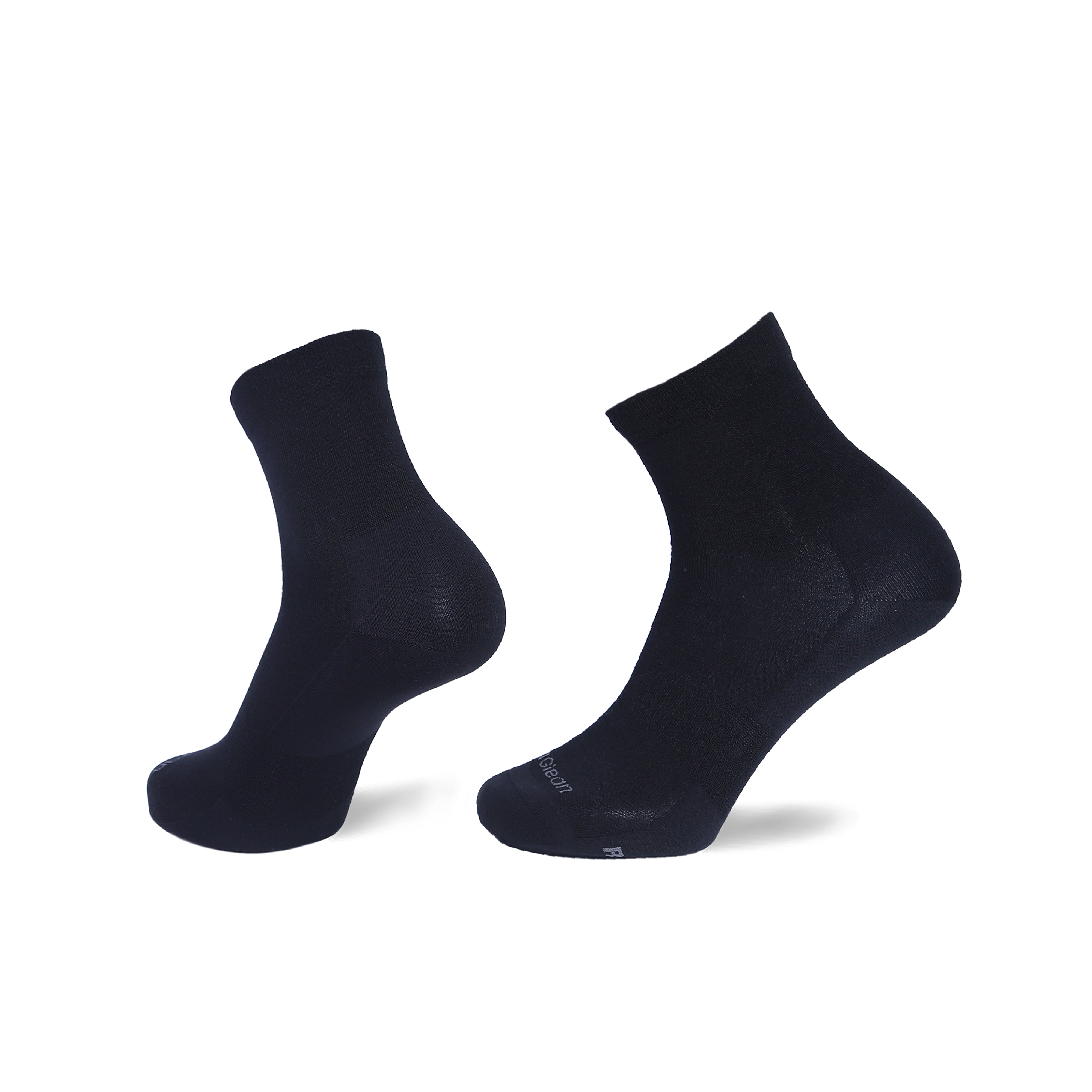 Classic Black Ultralight Micro Casual Socks - merino wool casual everyday socks by Na Giean