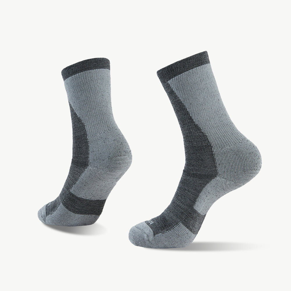 Moss Enhanced Medium Weight Crew Hiking Socks - 100% merino wool hiking socks by Na Giean