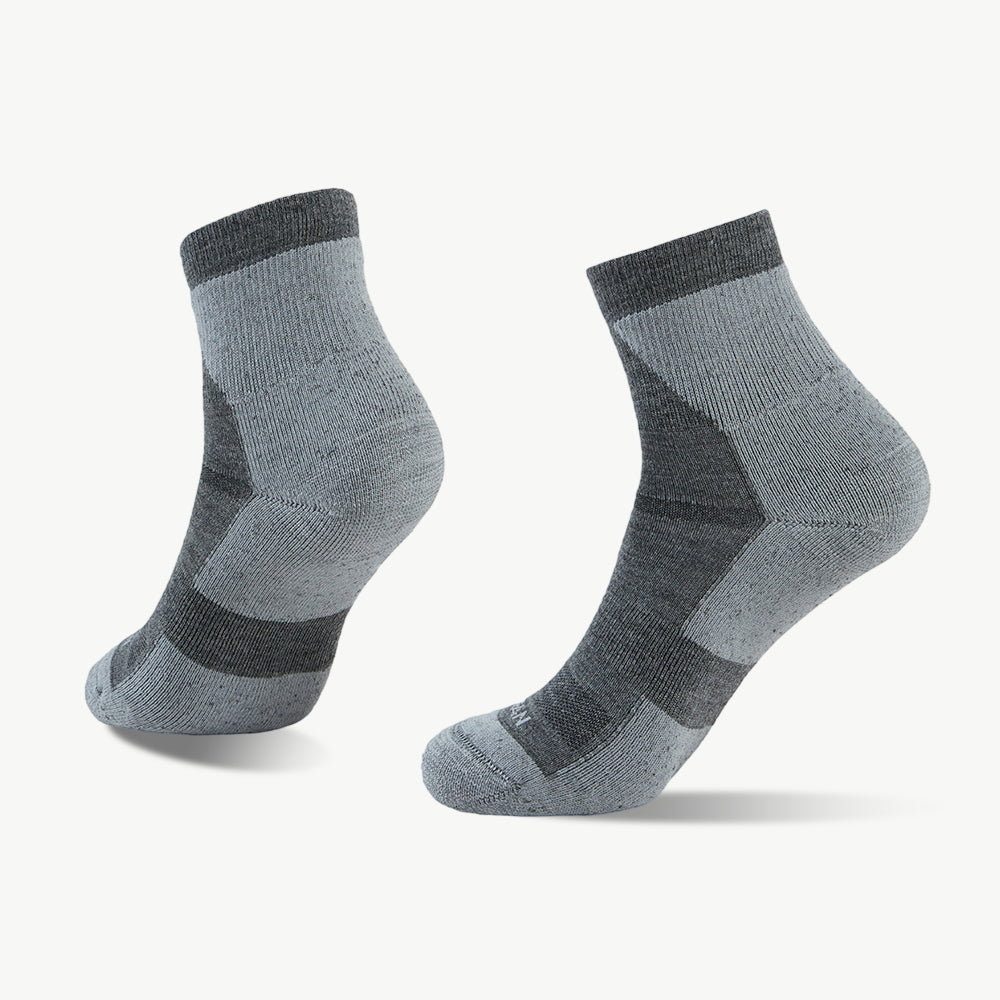 Enhanced Medium Weight Micro Hiking Socks - 100% merino wool hiking socks by Na Giean