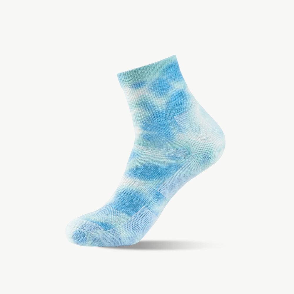 Nature Tie-dyed Medium Weight Micro Hiking Socks - 100% merino wool hiking socks by Na Giean