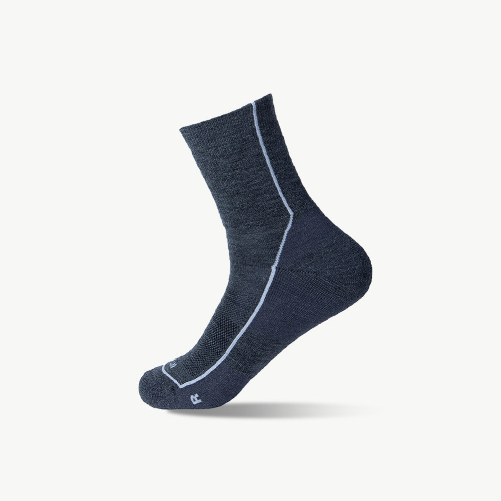 Sage Enhanced Medium Weight Micro Trailing Socks - technical merino wool trail socks by Na Giean
