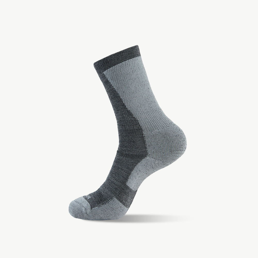 Moss Enhanced Medium Weight Crew Hiking Socks - 100% merino wool hiking socks by Na Giean