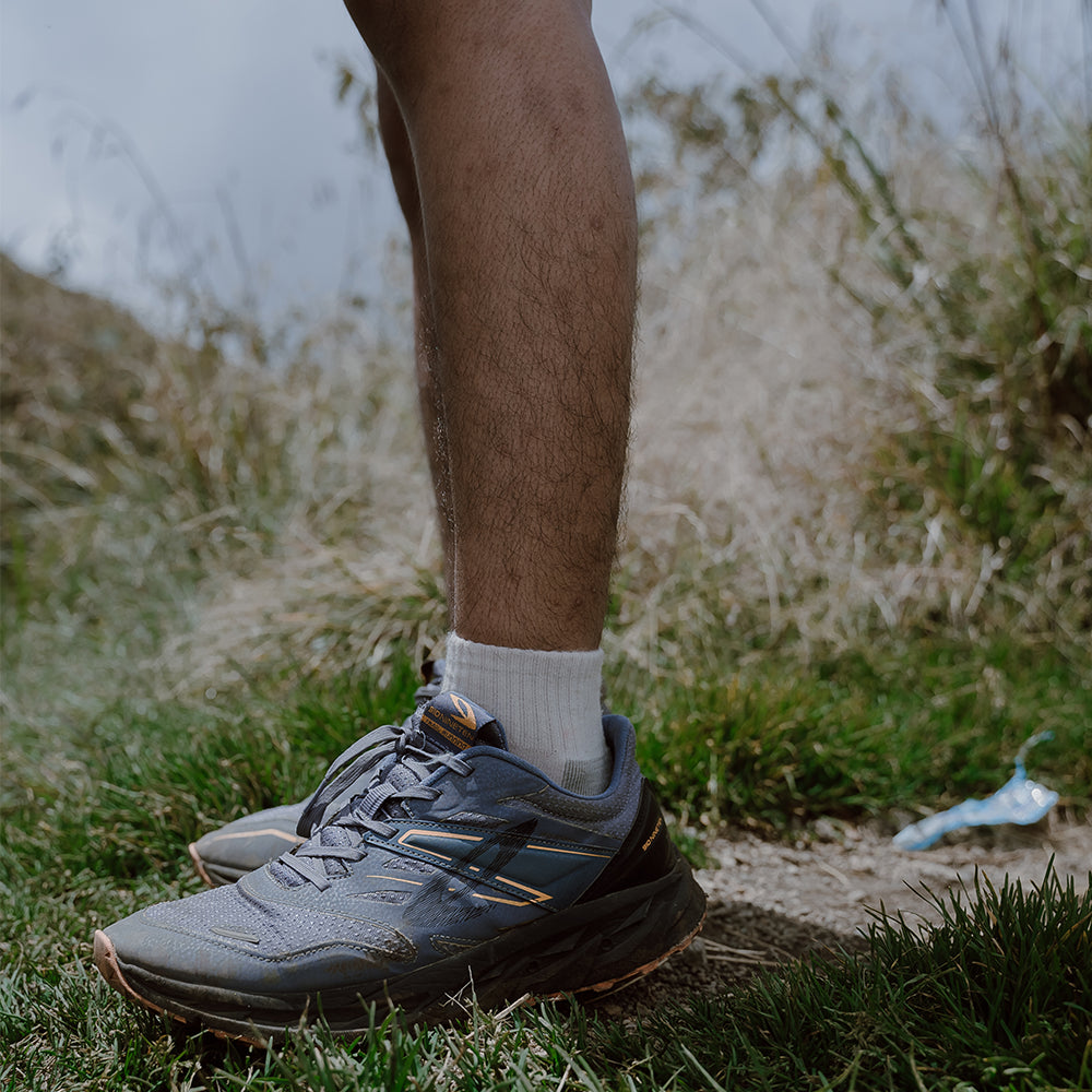 Classic Medium Weight Micro Hiking Socks - 100% merino wool hiking socks by Na Giean